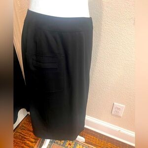 Dana Buchman 8 petite amazing black skirt